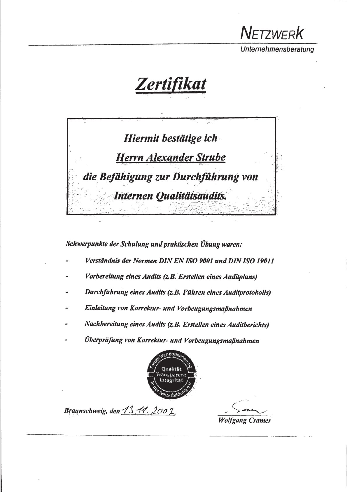 Netzwerk Unternehmensberatung